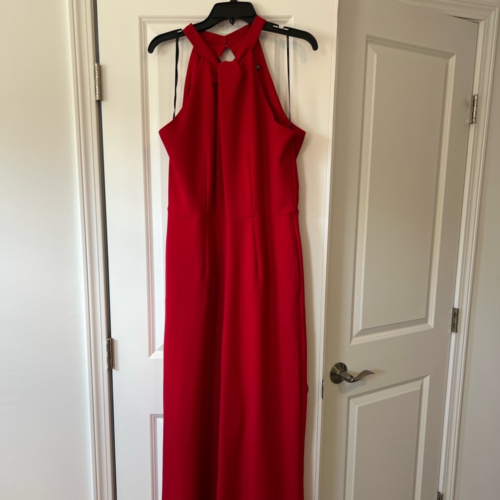 Julia Jordan, Women’s Twist Front Halter Jumpsuit